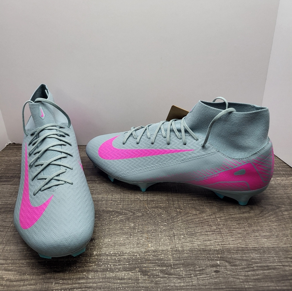 Nike Air Zoom Mercurial Superfly 10 Academy Soccer Men Sz 12.5 FQ1456-301 New MG